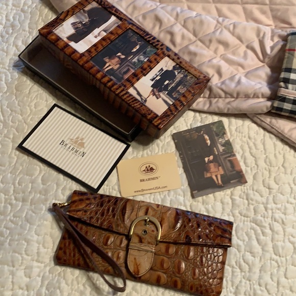 Brahmin clutch bag & cool box- have all the tags - Picture 2 of 10